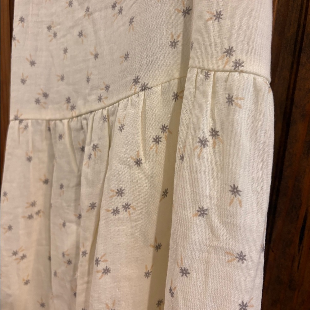 NWT - Rylee + Cru Harbor Dress Blue Ditsy - Picture 4 of 5